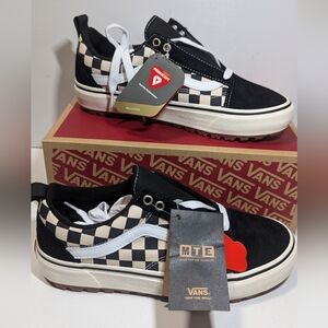 Vans Unisex Old Skool MTE-1 Black/White/Checkerboard